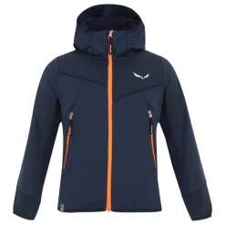 Agner Melange Polarlite Full Zip Kids' Hooded Jacket