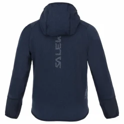 Agner Melange Polarlite Full Zip Kids' Hooded Jacket