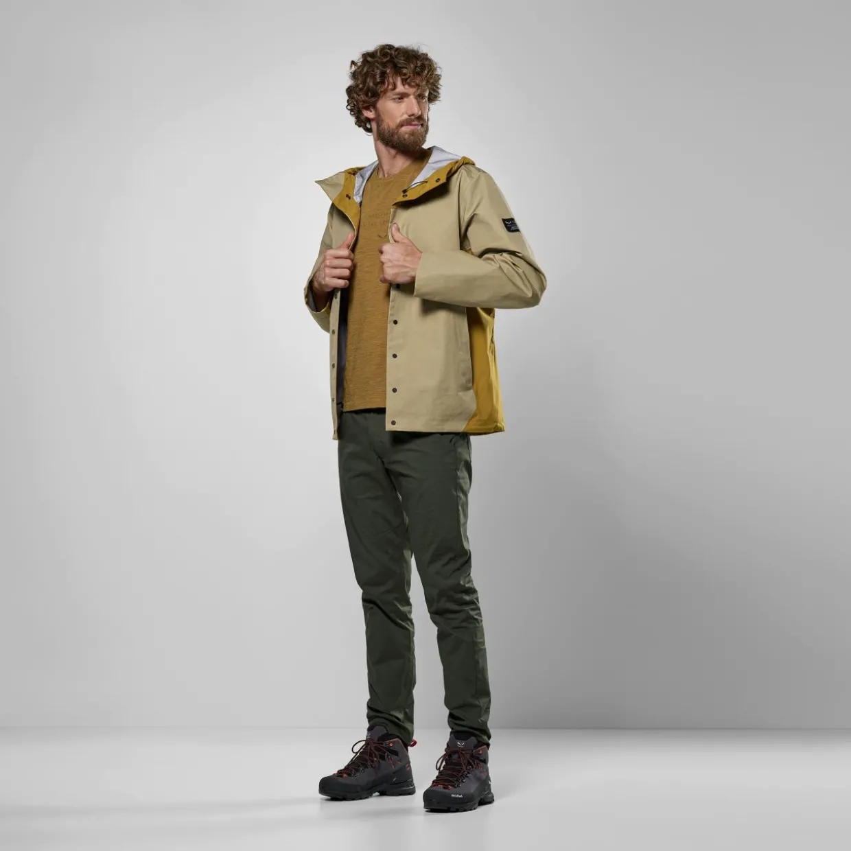Fanes Hemp Powertex 3 Layers Softshell Jacket Men