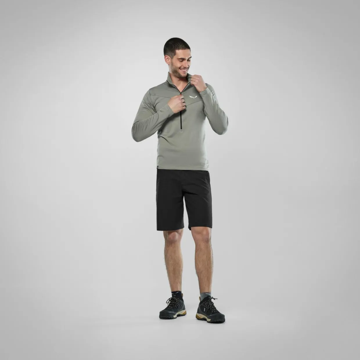 Puez Cammino Polarlite Half-Zip Jacket Men