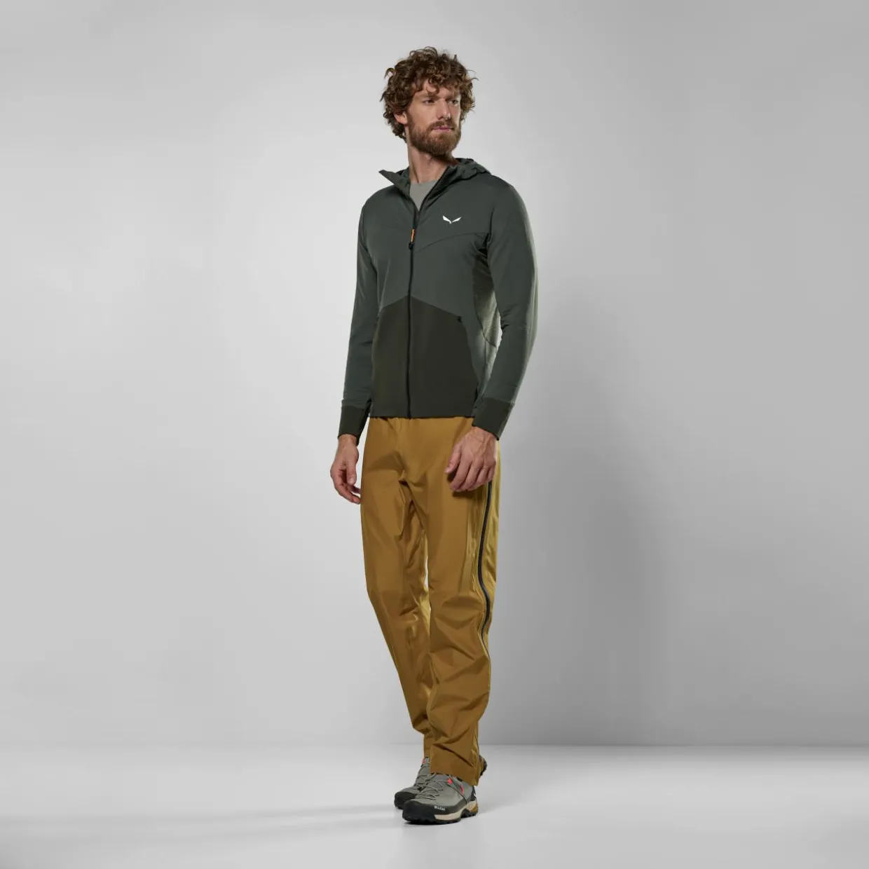 Puez Merino Durastretch Hooded Jacket Men