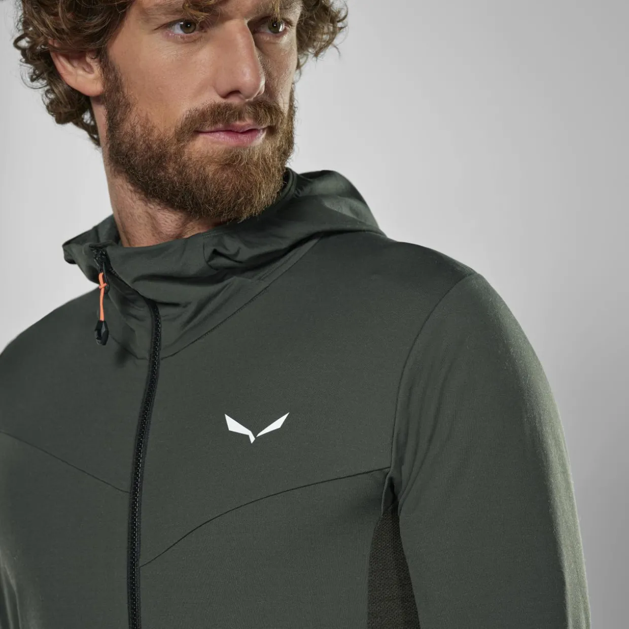 Puez Merino Durastretch Hooded Jacket Men