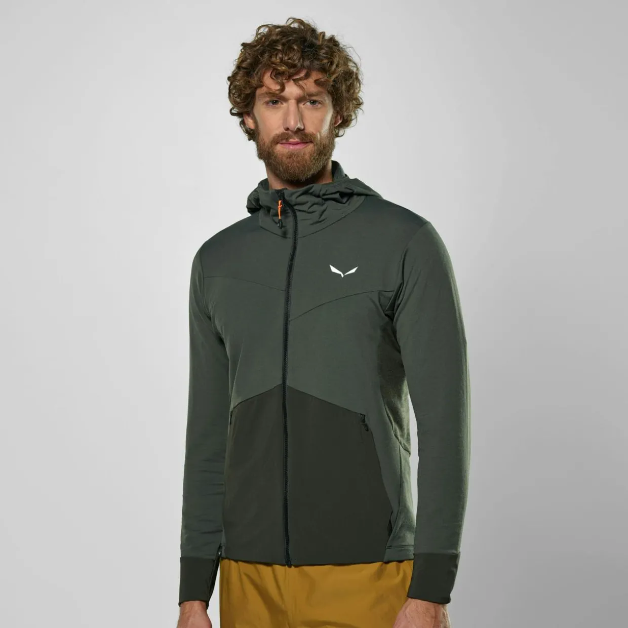 Puez Merino Durastretch Hooded Jacket Men