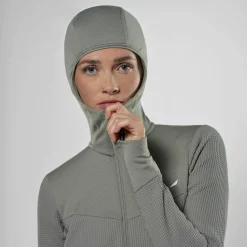 Puez Waffle Hybrid Polarlite Hooded Jacket Women