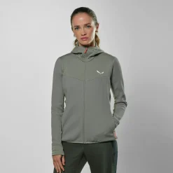 Puez Waffle Hybrid Polarlite Hooded Jacket Women