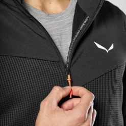 Puez Waffle Hybrid Polarlite Hooded Jacket Men