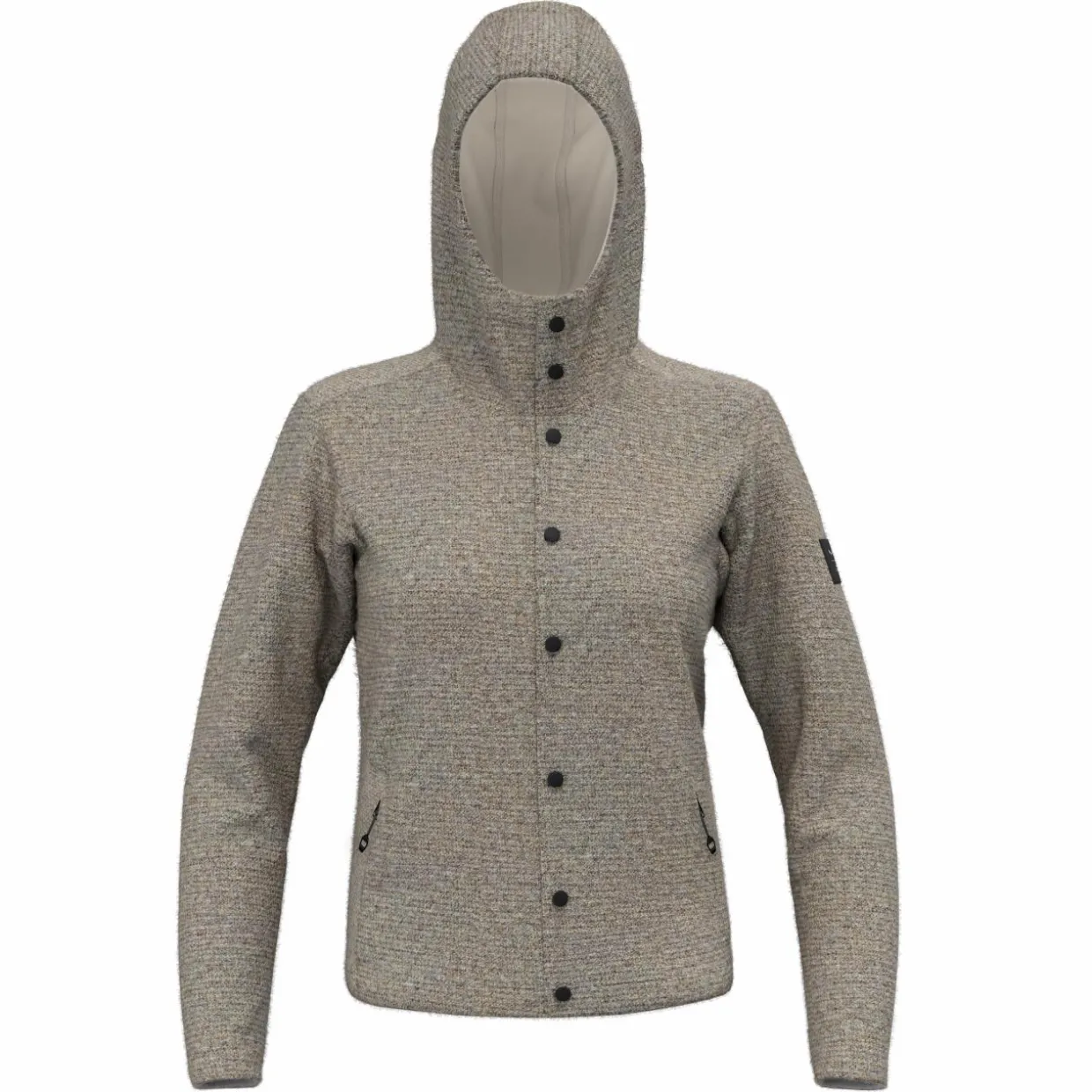 Sarner Undyed Wool Hooded Jacket Women